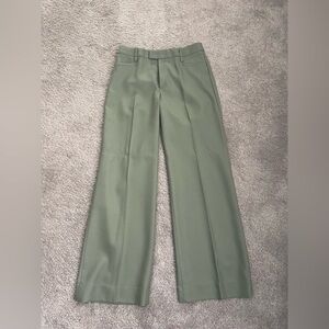 Banana Republic Lido Wide-Leg Italian Wool Trousers